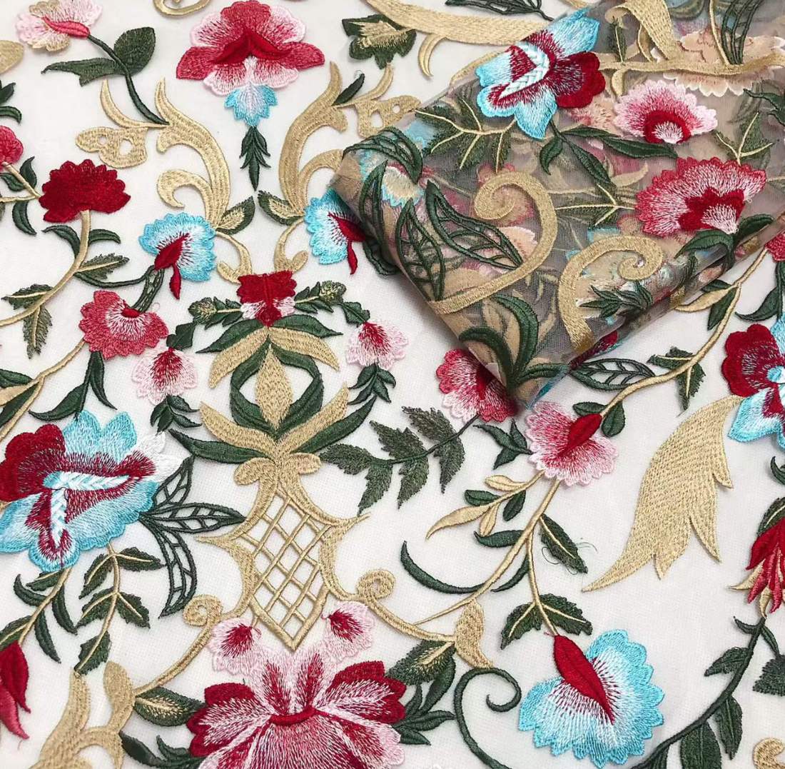 Embroidered Lace — HX-1364 — عرض 4