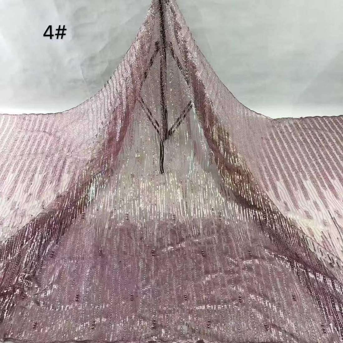 Embroidered Lace — HX-1702 — Embroidered Lace — HX-1702