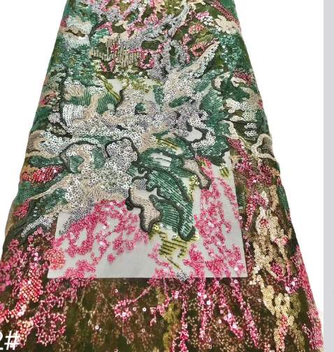 Embroidered Lace — HX-1982 — vista 4