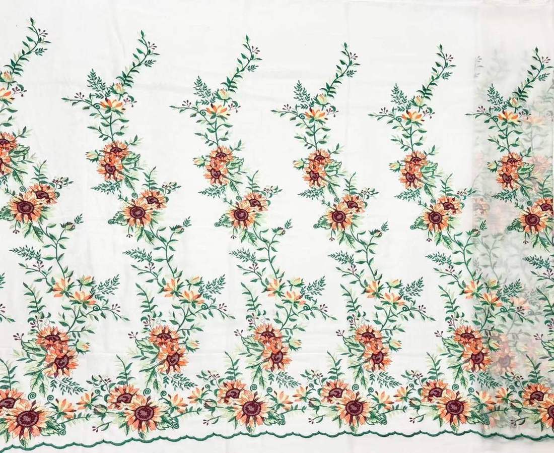 Embroidered Lace — HX-2017 — Embroidered Lace — HX-2017