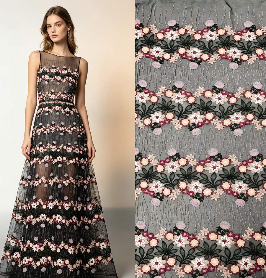 Embroidered Lace — HX-2336 — vista 7