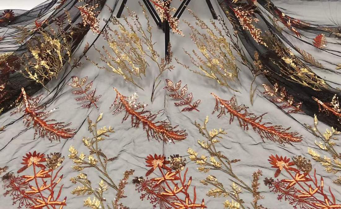 Embroidered Lace — HX-2401 — عرض 4