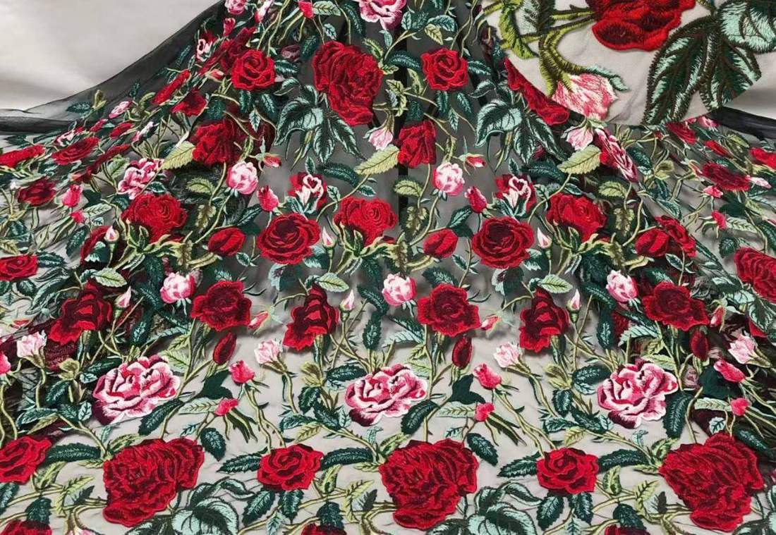 Embroidered Lace — HX-2480 — view 2