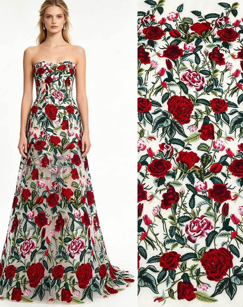 Embroidered Lace — HX-2480 — vista 8