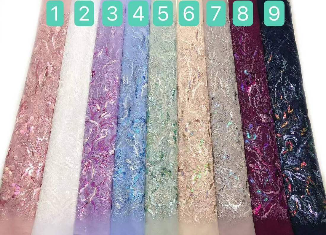 Embroidered Lace — HX-2547 — Embroidered Lace — HX-2547