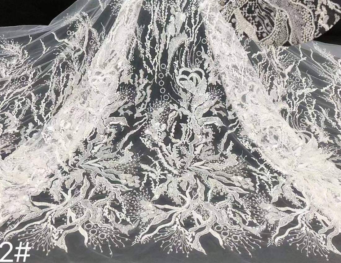 Embroidered Lace — HX-2547 — view 2