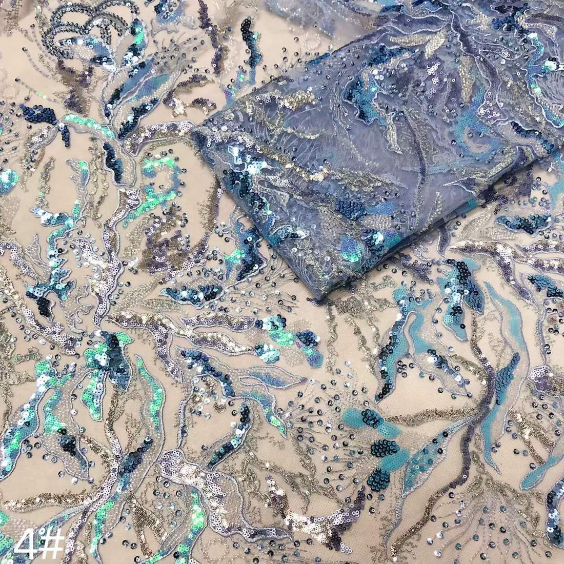 Embroidered Lace — HX-2547 — عرض 4