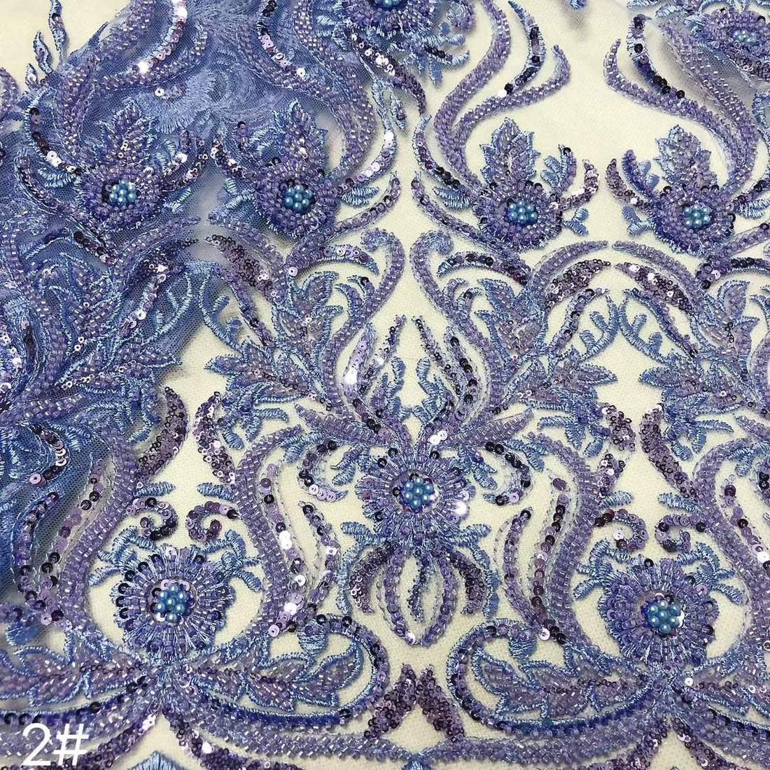 Embroidered Lace — HX-2654 — view 2