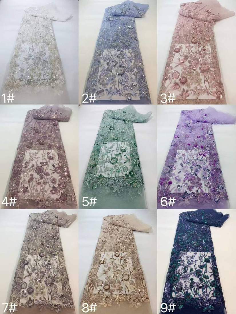 Embroidered Lace — HX-2671 — Embroidered Lace — HX-2671