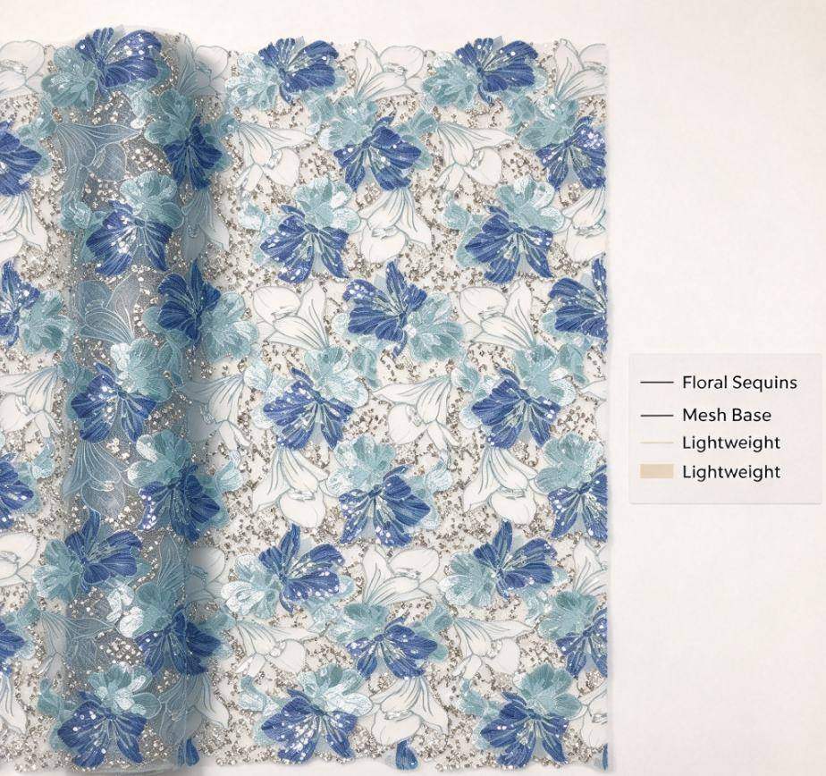 Embroidered Lace — HX-2953 — view 2