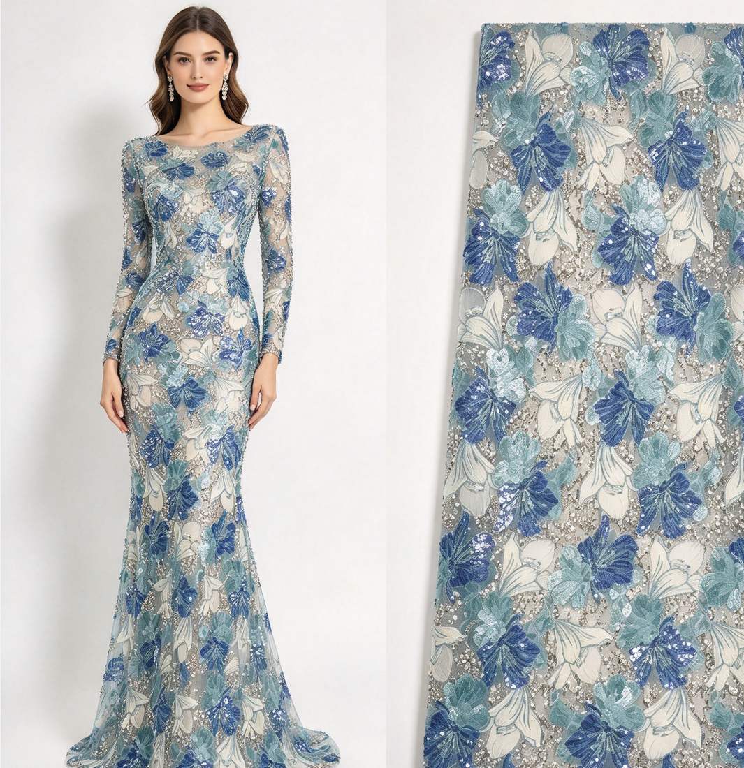 Embroidered Lace — HX-2953 — عرض 4