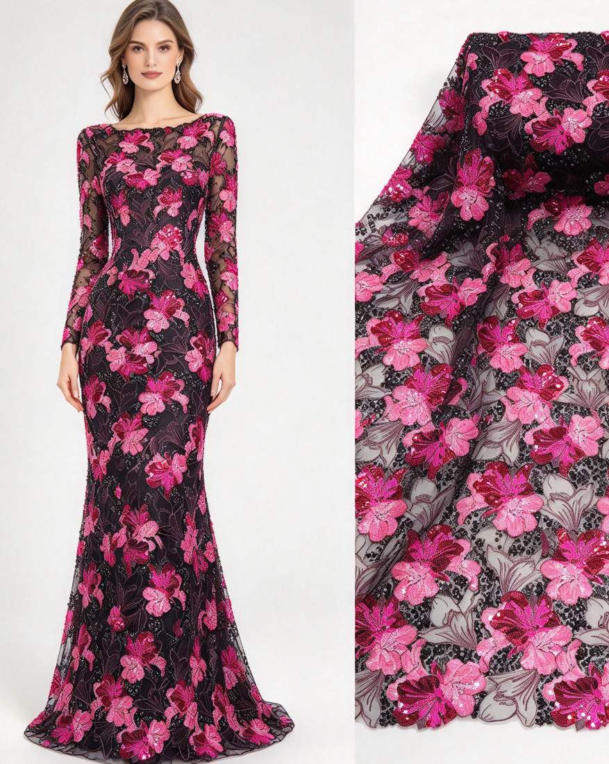 Embroidered Lace — HX-2953 — عرض 8