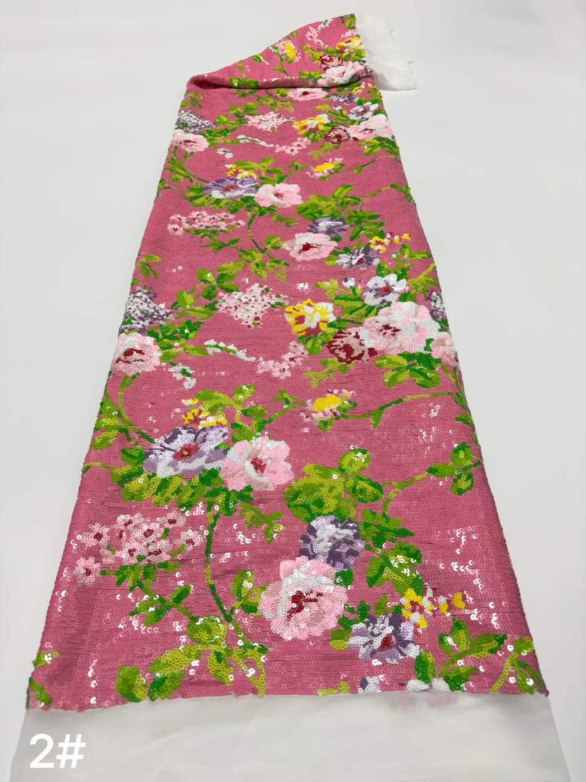 Embroidered Lace — HX-3015 — vista 4