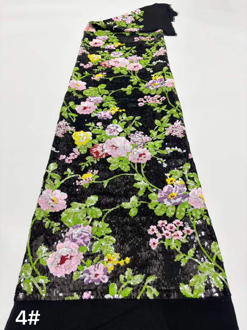 Embroidered Lace — HX-3015 — vista 6