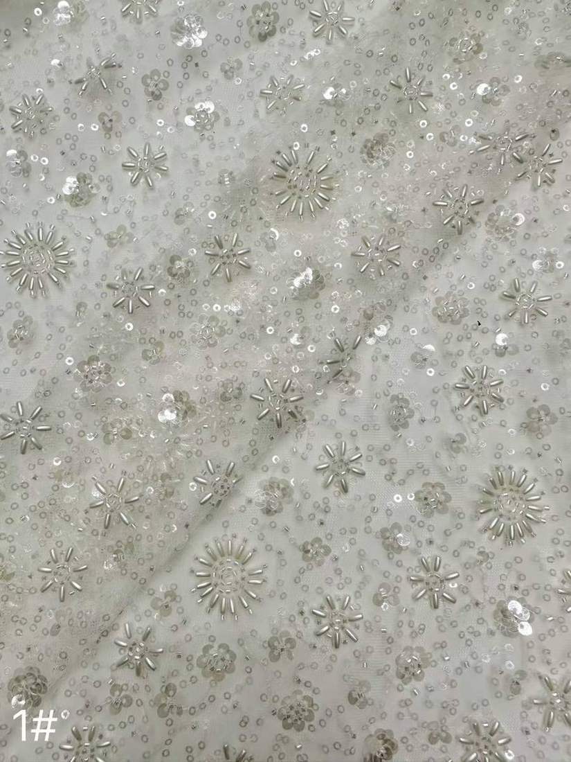 Embroidered Lace — HX-3148 — view 2