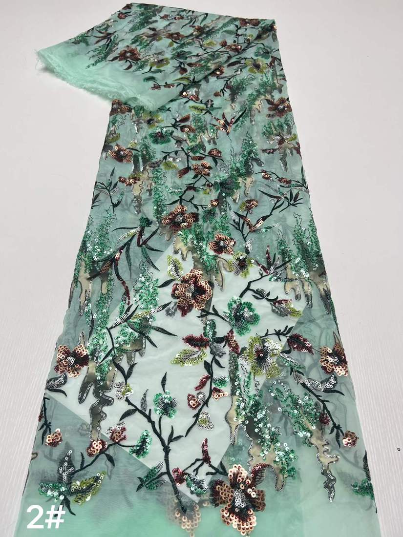 Embroidered Lace — HX-3573 — عرض 5