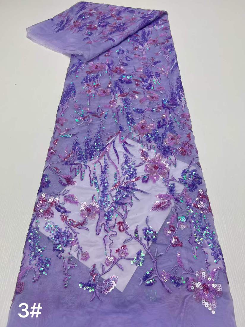 Embroidered Lace — HX-3573 — عرض 6