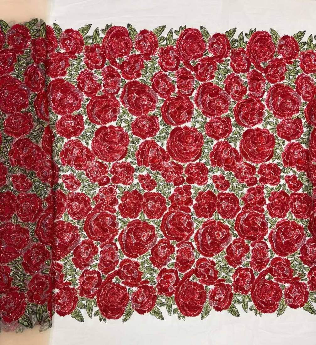 Embroidered Lace — HX-3591 — view 2