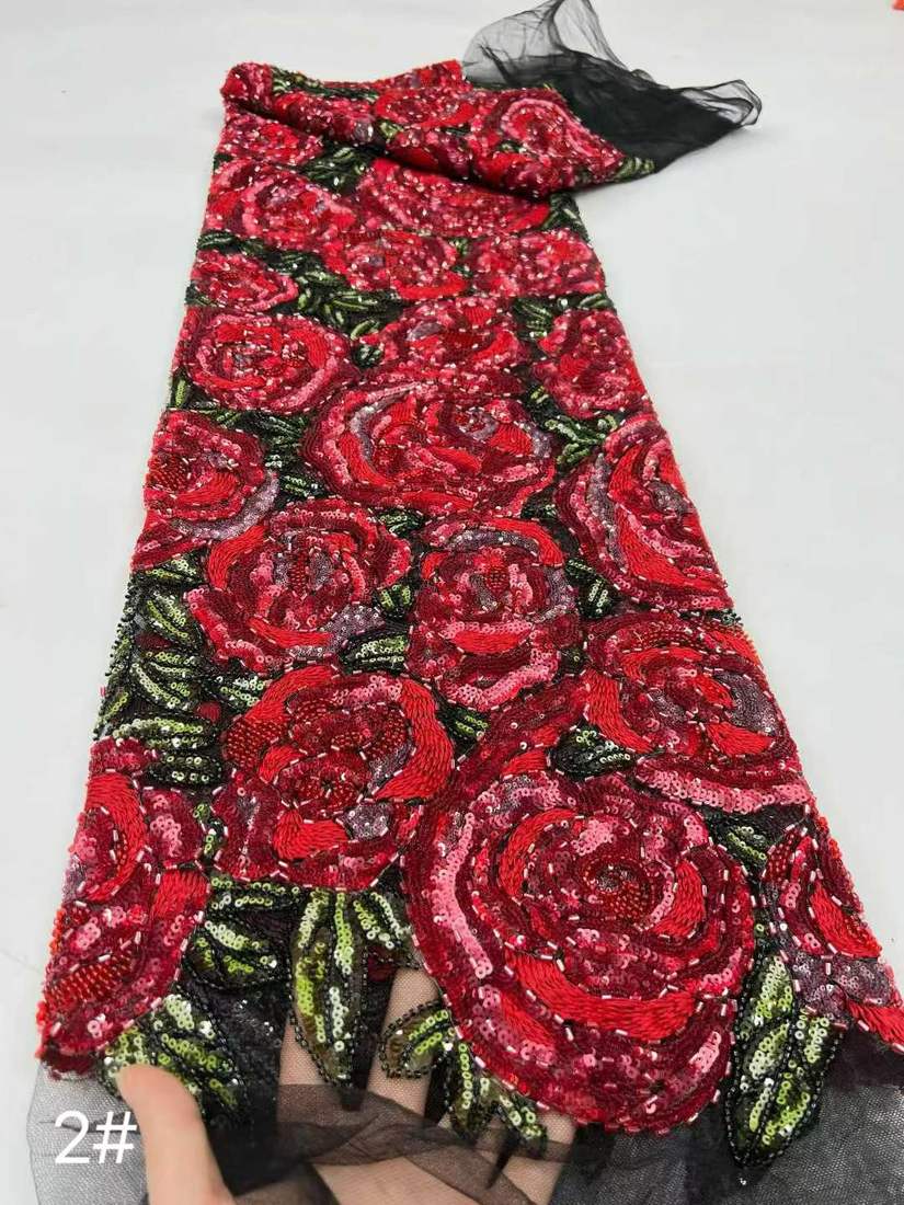 Embroidered Lace — HX-3591 — vista 5