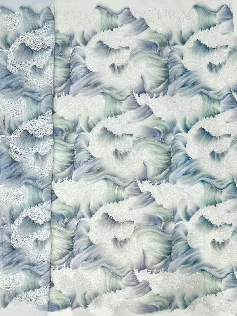 Embroidered Lace — HX-3593 — vista 6