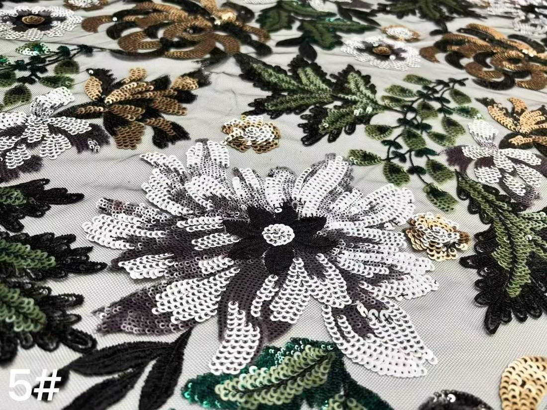 Embroidered Lace — HX-3599 — vista 4