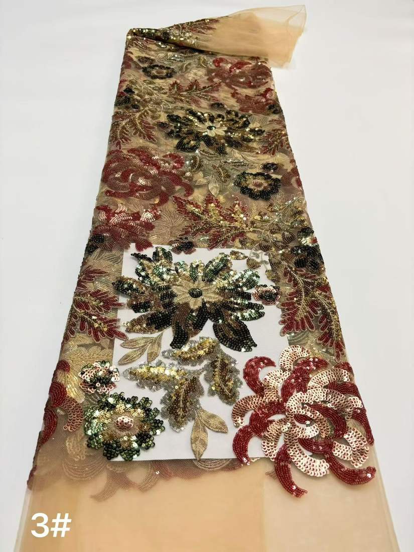 Embroidered Lace — HX-3599 — vista 6