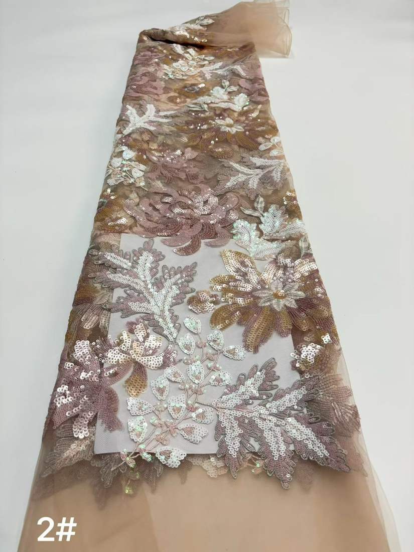 Embroidered Lace — HX-3599 — vista 8