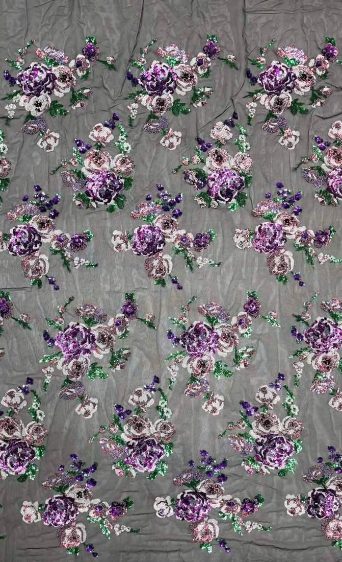 Embroidered Lace — HX-3601 — Embroidered Lace — HX-3601