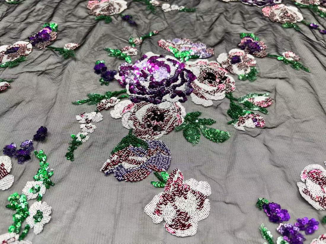 Embroidered Lace — HX-3601 — vista 3