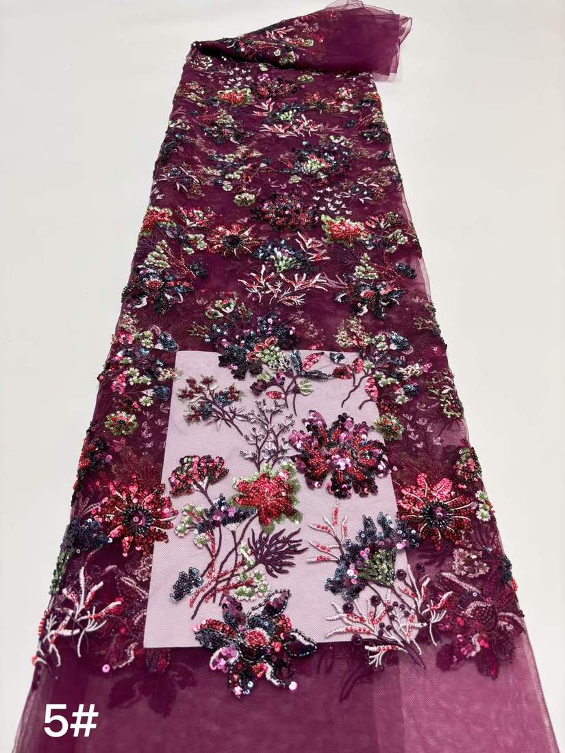 Embroidered Lace — HX-3602 — عرض 7