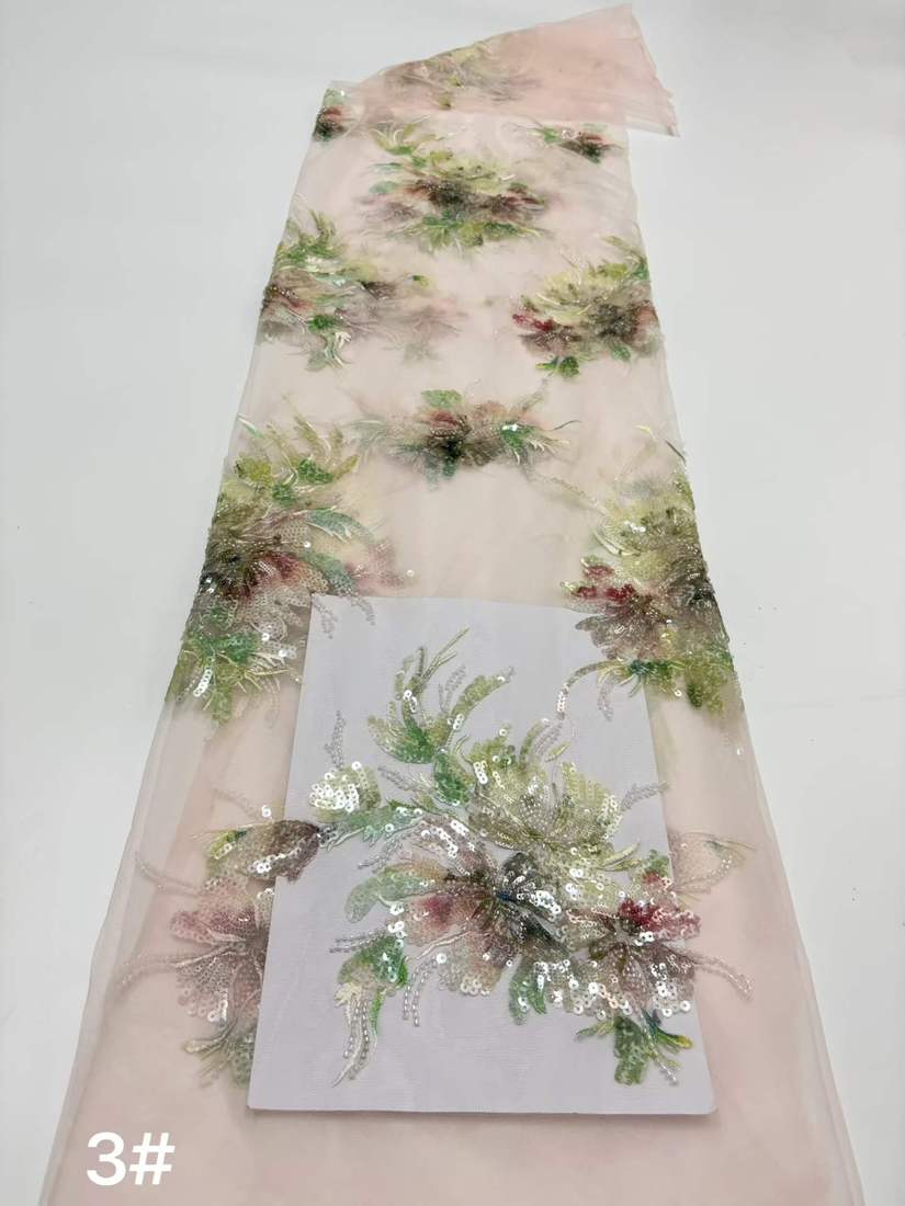 Embroidered Lace — HX-3603 — vista 4