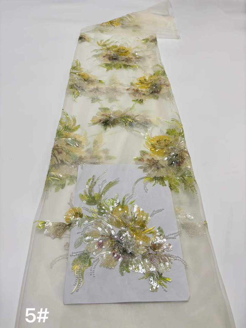 Embroidered Lace — HX-3603 — vista 7