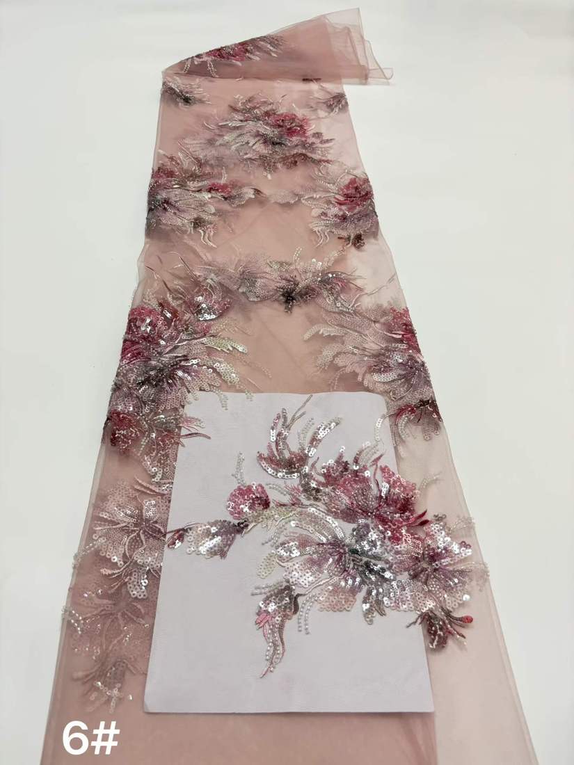 Embroidered Lace — HX-3603 — vista 8