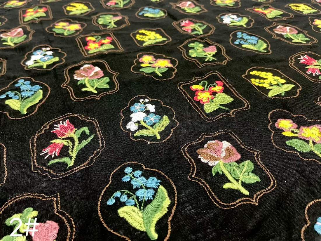 Embroidered Lace — HX-3615 — vista 5