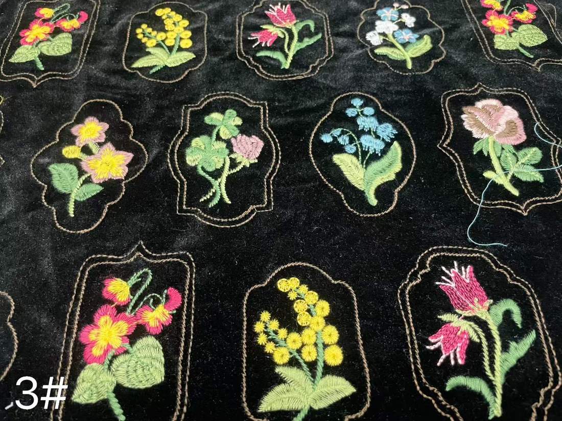 Embroidered Lace — HX-3615 — vista 7