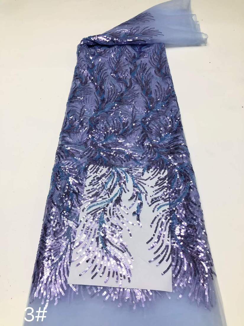 Embroidered Lace — HX-3617 — vista 4