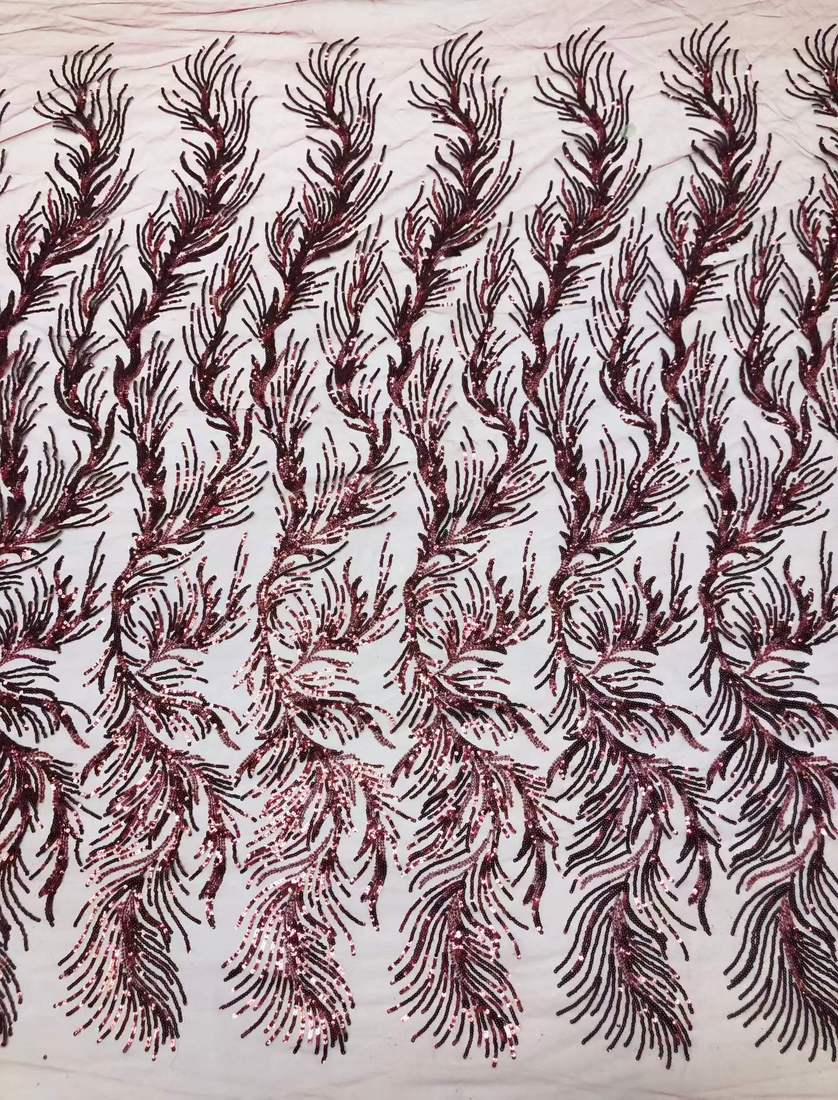 Embroidered Lace — HX-3617 — vista 5