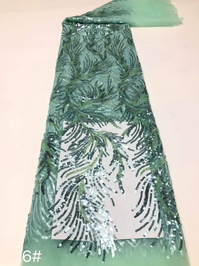 Embroidered Lace — HX-3617 — vista 6