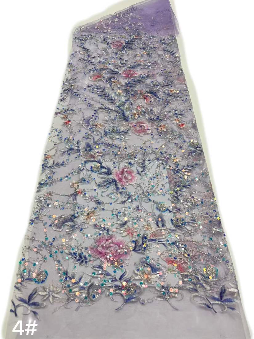 Embroidered Lace — HX-3694 — vista 5