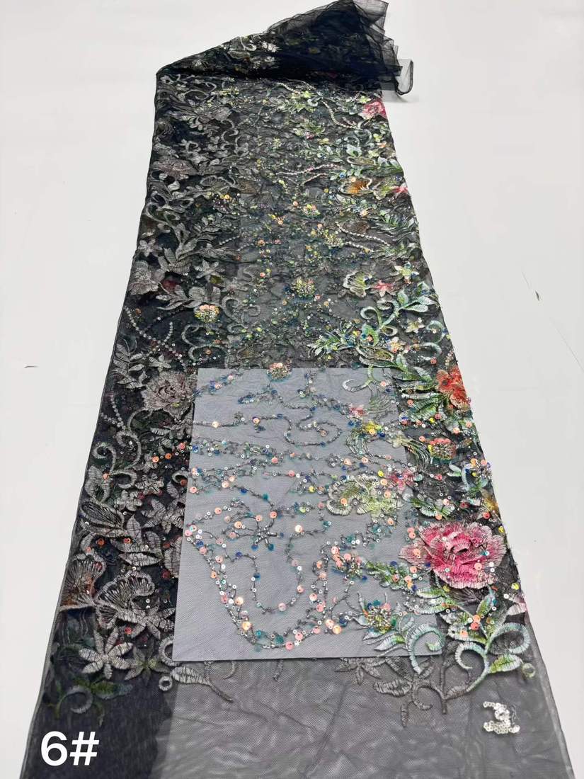 Embroidered Lace — HX-3694 — vista 7