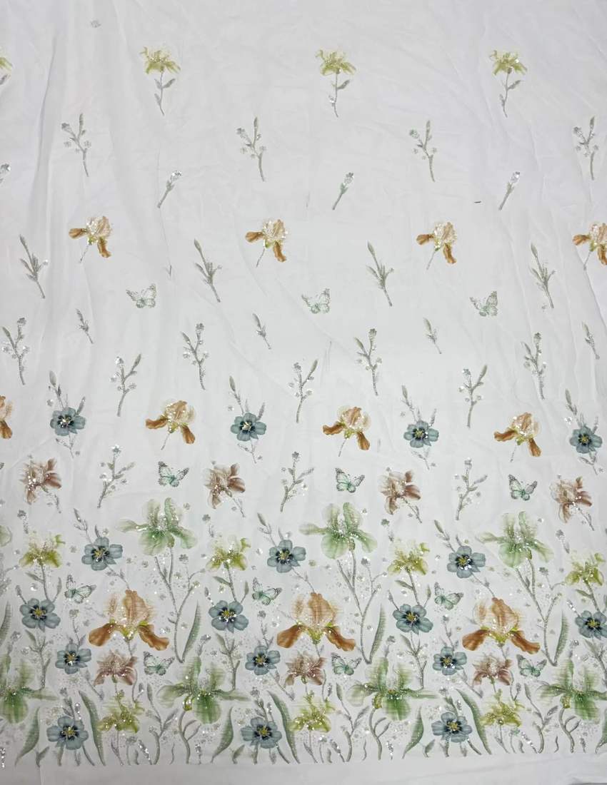 Embroidered Lace — HX-3707 — عرض 5