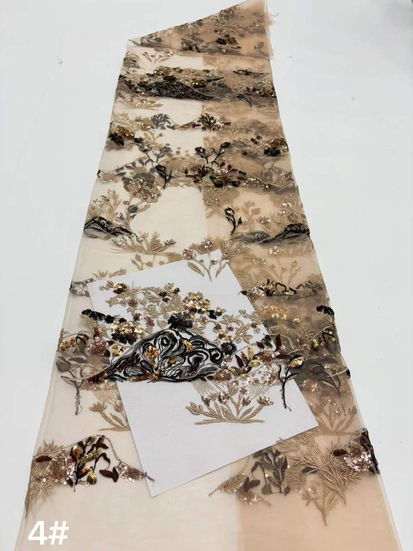 Embroidered Lace — HX-3711 — vista 8