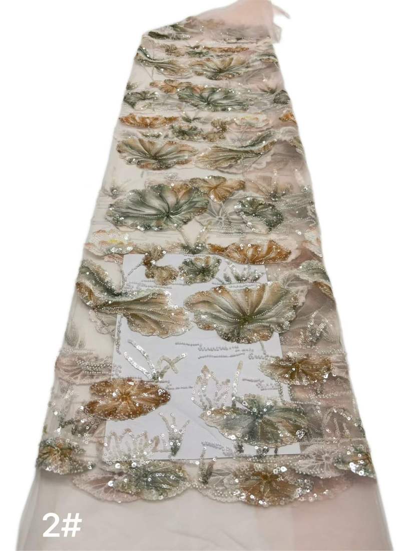 Embroidered Lace — HX-3726 — عرض 4