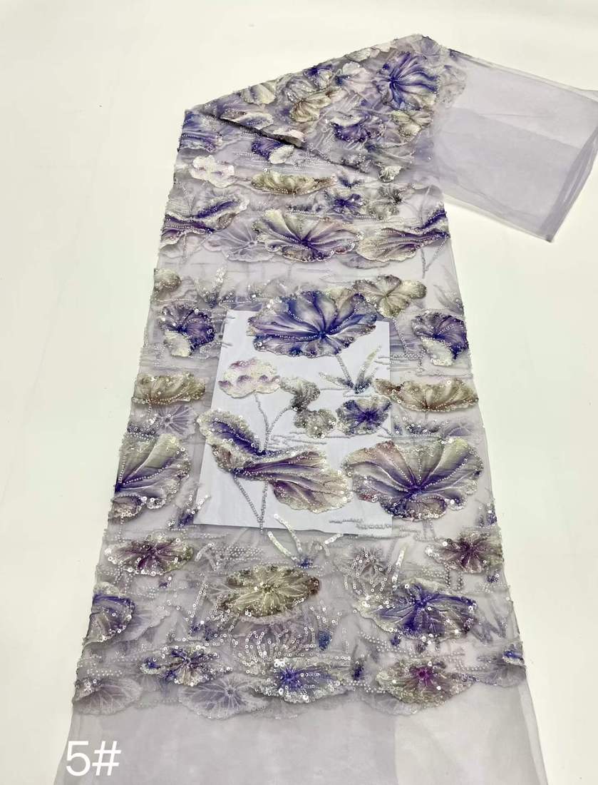 Embroidered Lace — HX-3726 — عرض 8