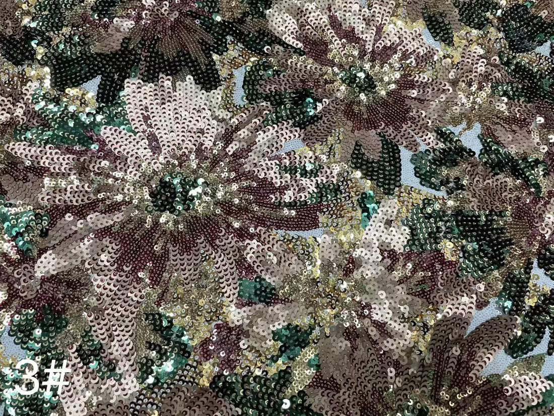 Embroidered Lace — HX-3756 — vista 4