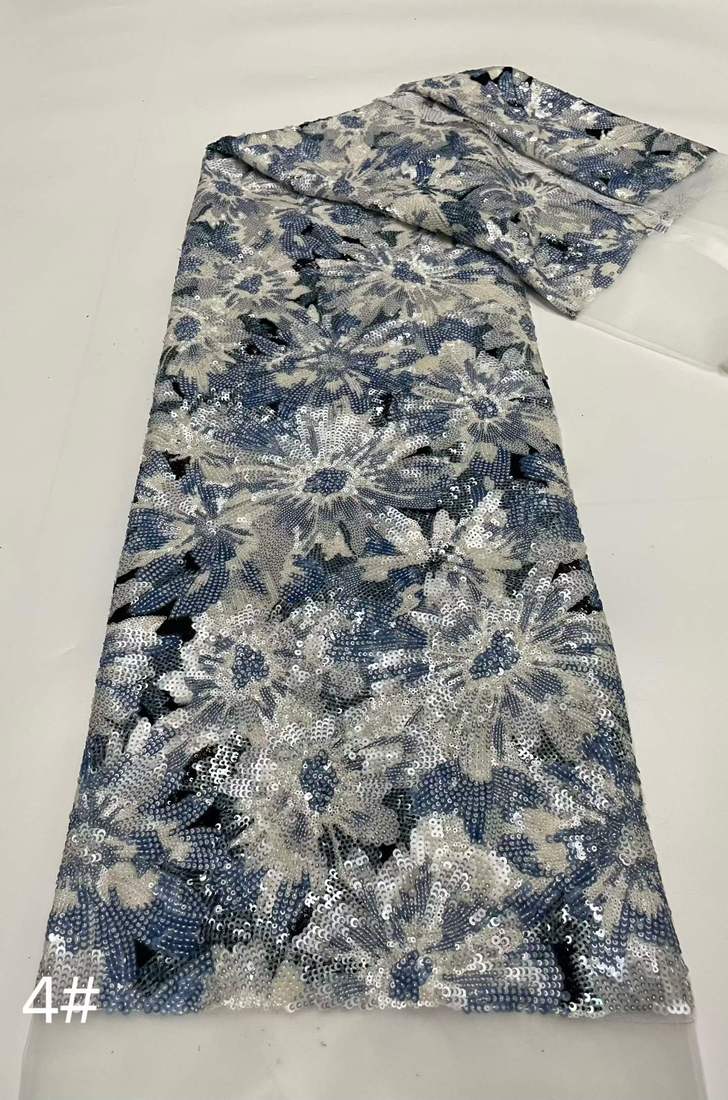 Embroidered Lace — HX-3756 — vista 5