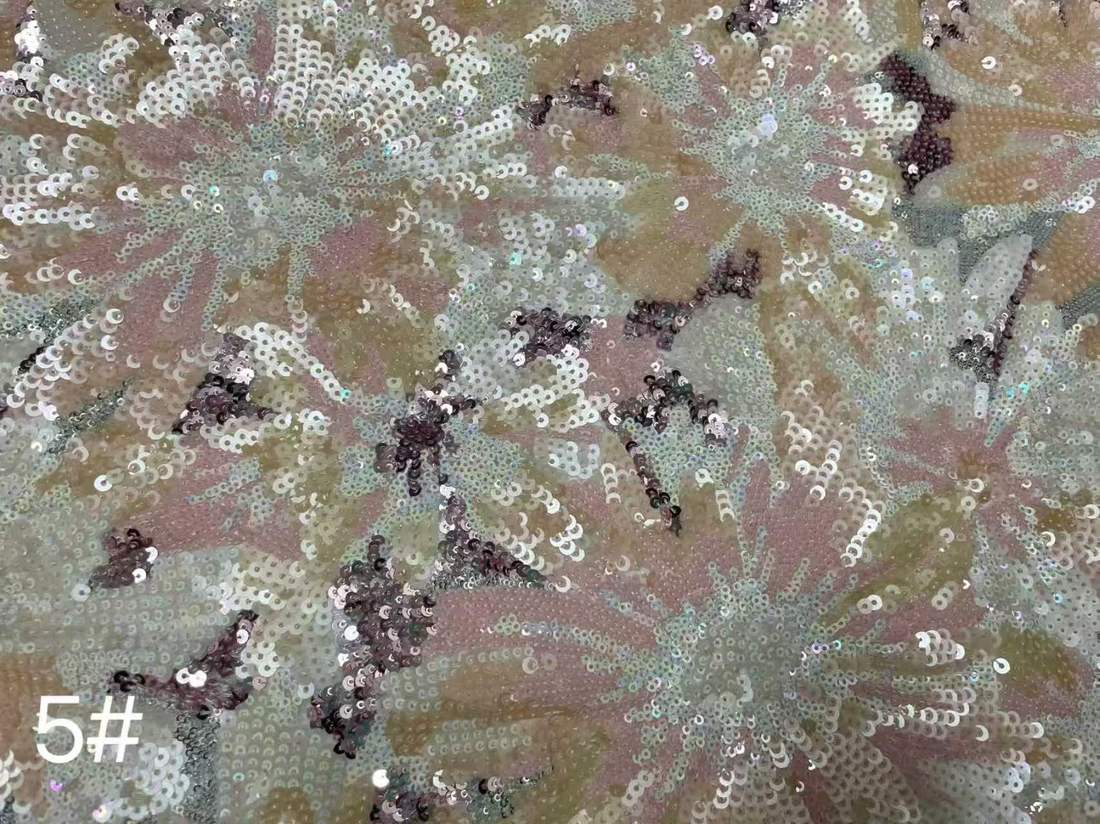 Embroidered Lace — HX-3756 — vista 6