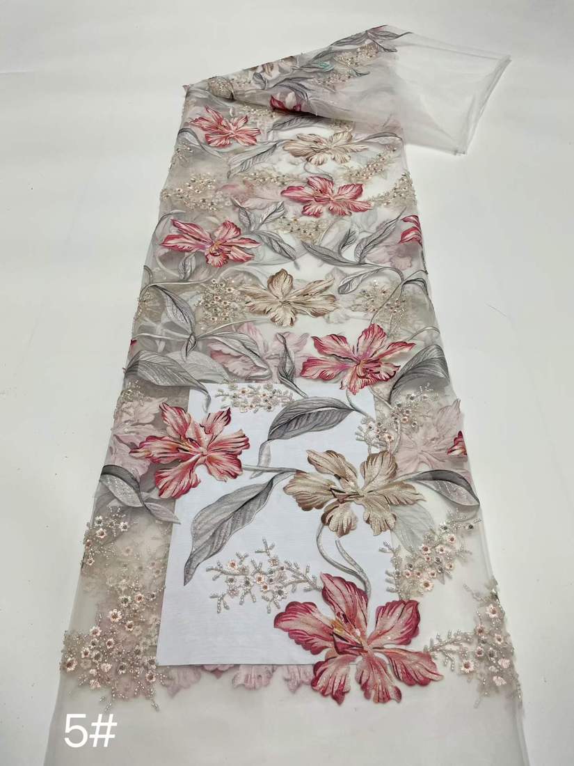 Embroidered Lace — HX-3762 — vista 4