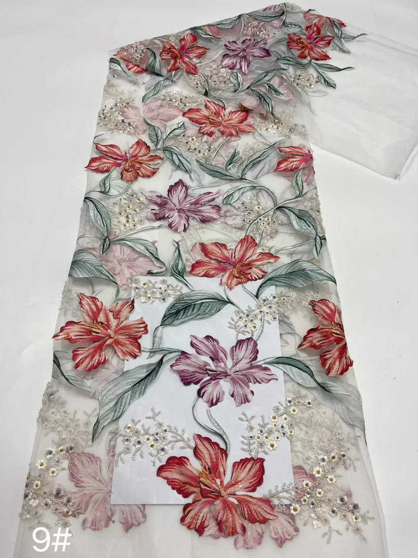 Embroidered Lace — HX-3762 — vista 7