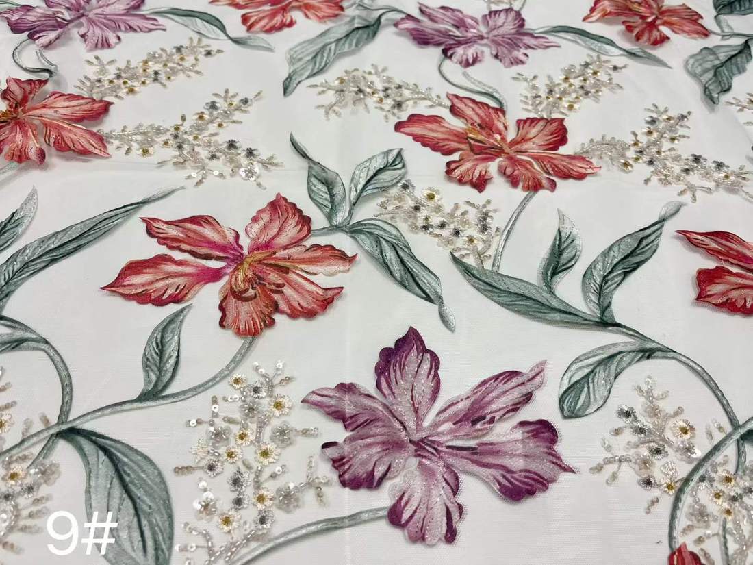 Embroidered Lace — HX-3762 — vista 8